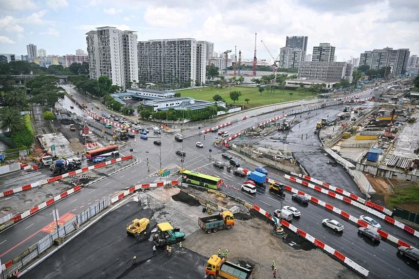 Ang Mo Kio junction to be turned into temporary roundabout for North-South Corridor works 