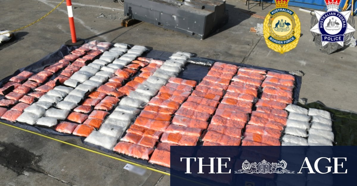 Anonymous tip leads police to discover 900kg meth imported into Sydney