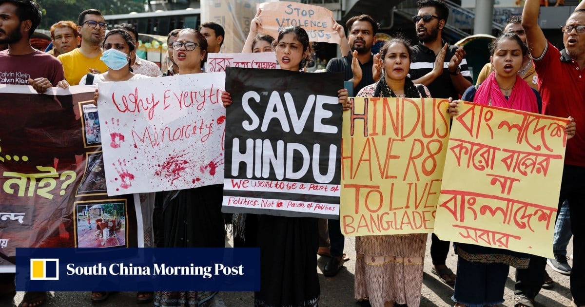 Attacks, misinformation frighten Bangladeshi Hindus