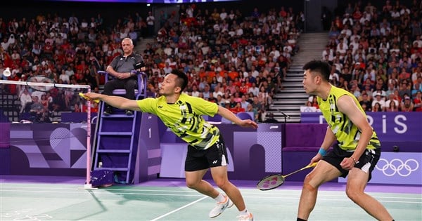 Aug. 4 recap: Taiwan upsets China to take badminton men's doubles gold