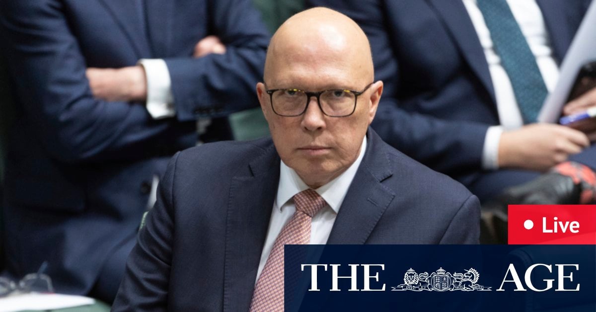 Australia news LIVE: London stabbing victim from Australia; Dutton defends Gaza stance; new guidelines to curb explosion in knee replacements