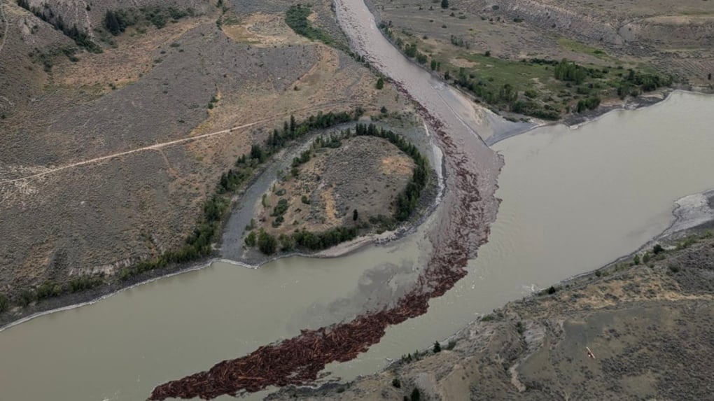 B.C. First Nations say Chilcotin River landslide, flood hit heritage sites, salmon