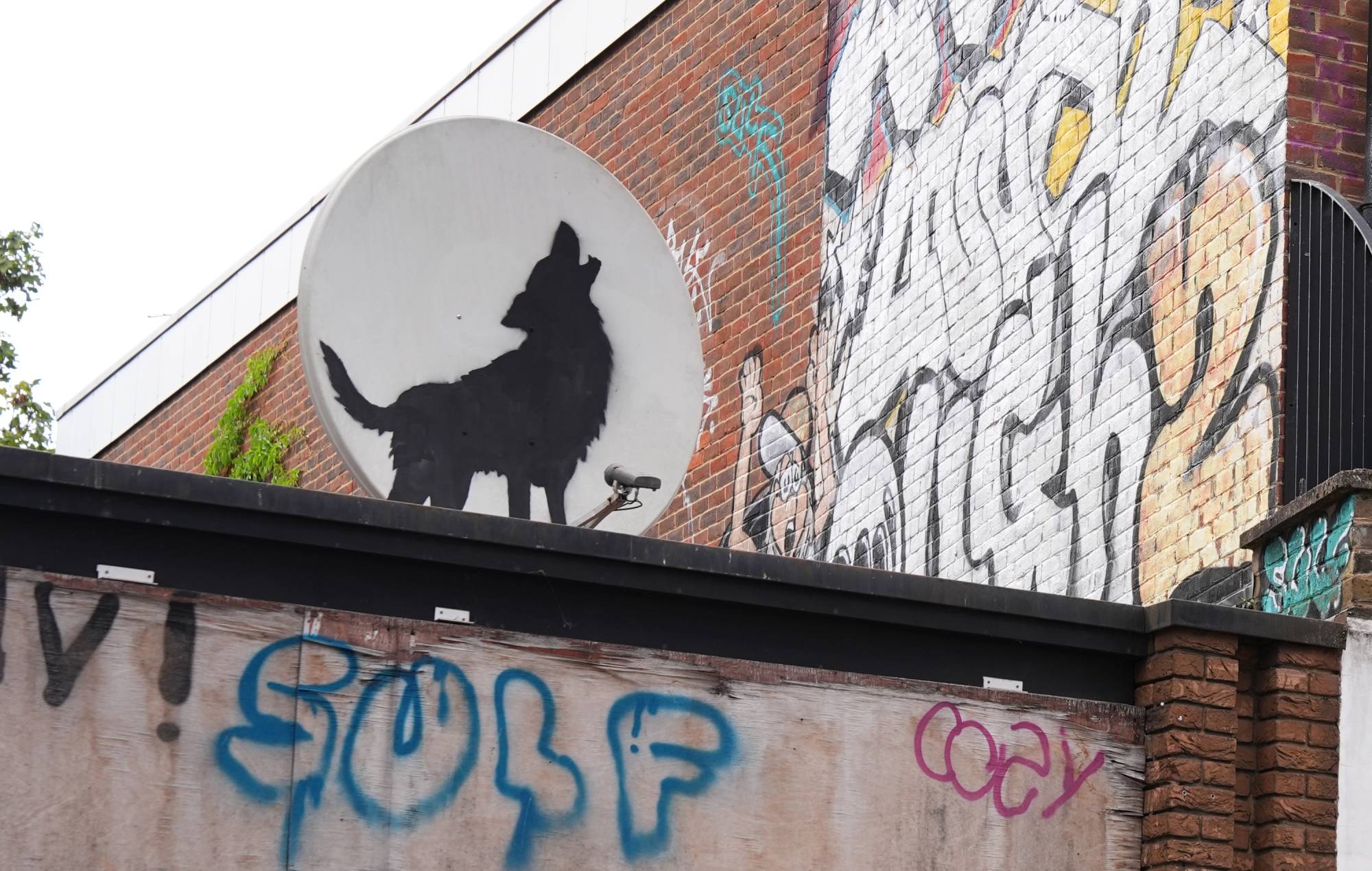 Banksy unveils fourth new London mural in four days