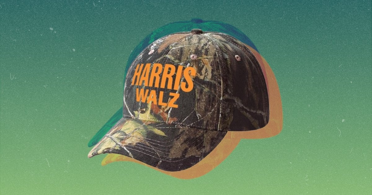 How the Harris-Walz Camo Hats Became a Viral Hit