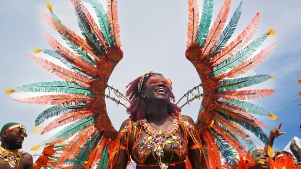 Behind the scenes as Toronto Caribbean Carnival revellers prepare for the Grand Parade