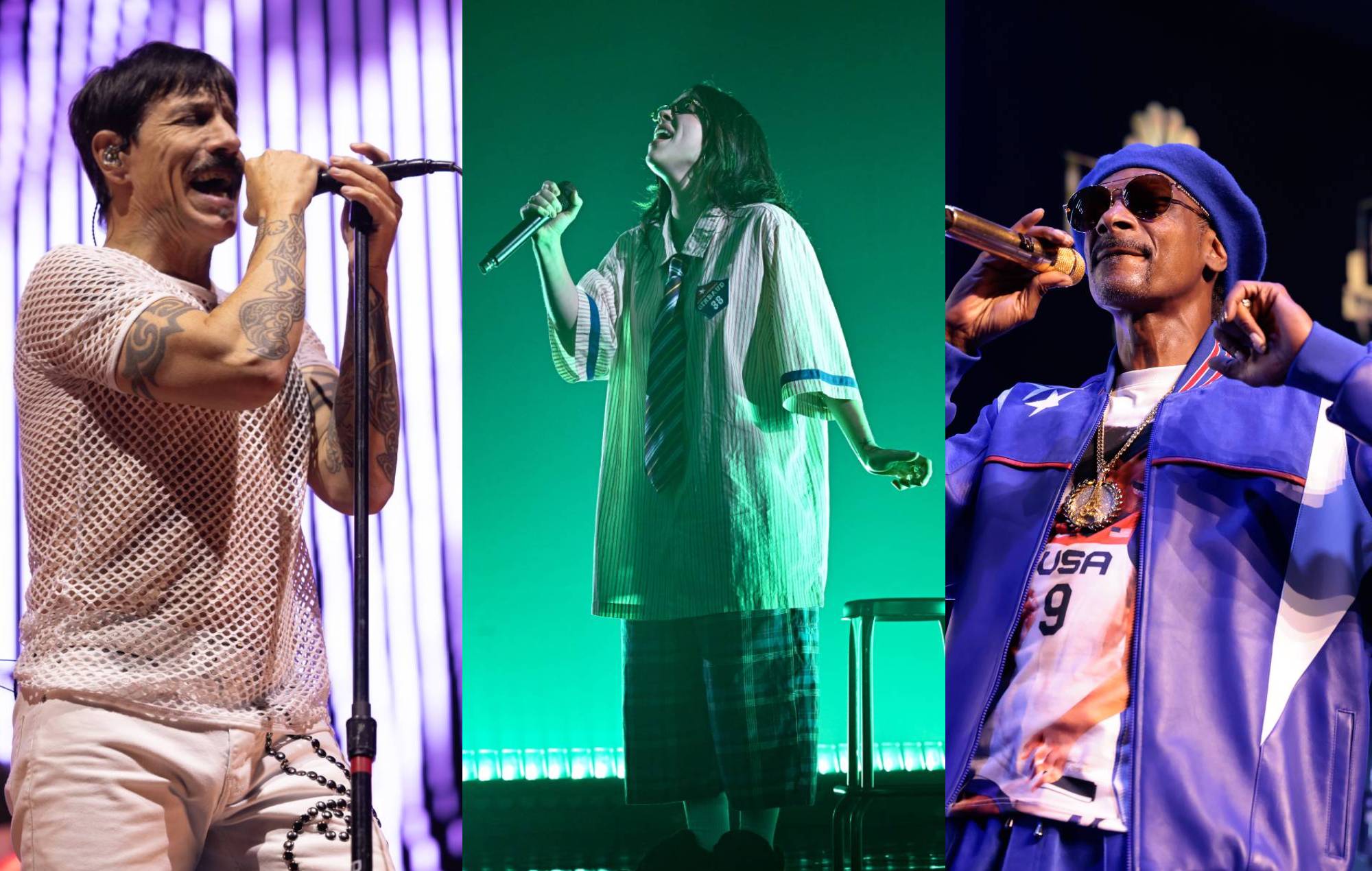 Billie Eilish, Snoop Dogg and Red Hot Chili Peppers confirmed for Olympics 2024 closing ceremony