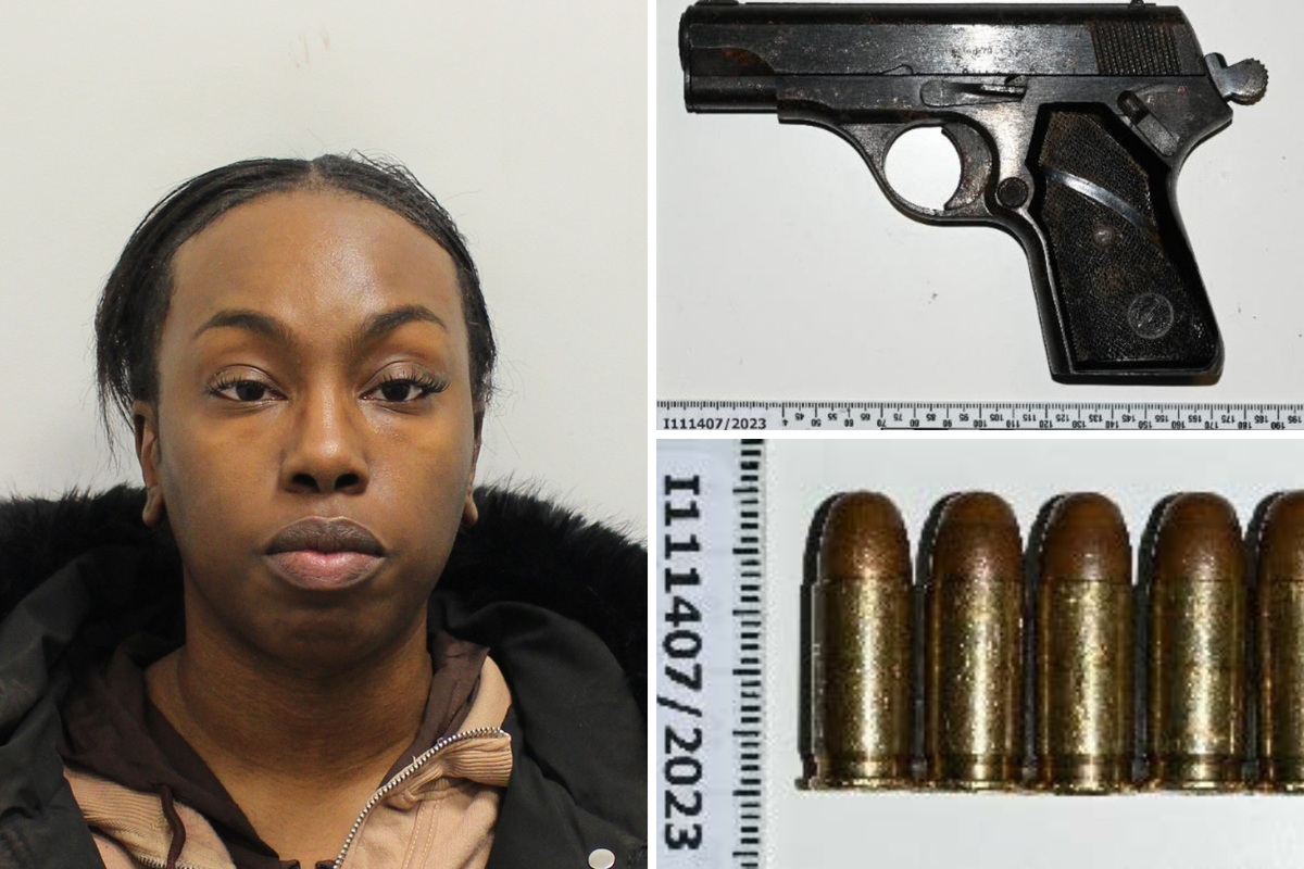 Bow: Woman jailed after trying to hide handgun and bullets in bedroom