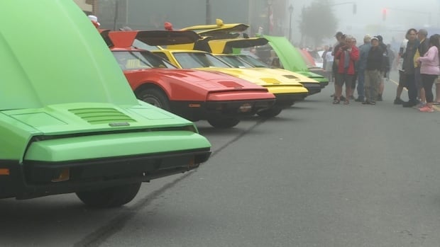 Bricklin fans celebrate the made-in-New Brunswick car's 50th anniversary