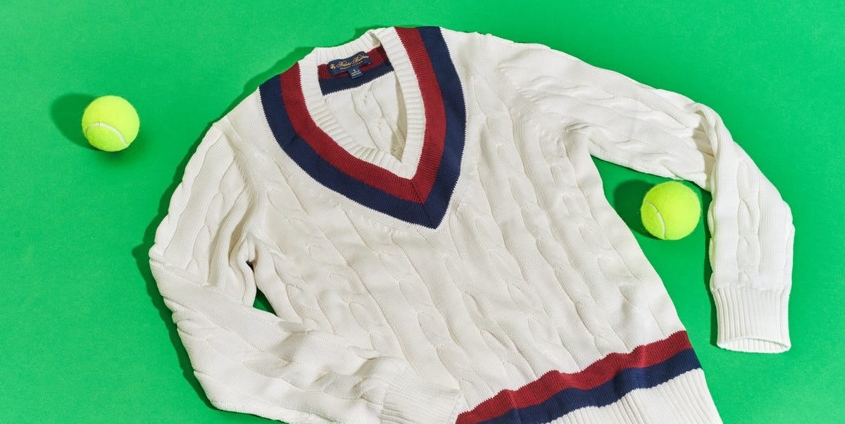 Brooks Brothers Still Makes the Perfect Tennis Sweater