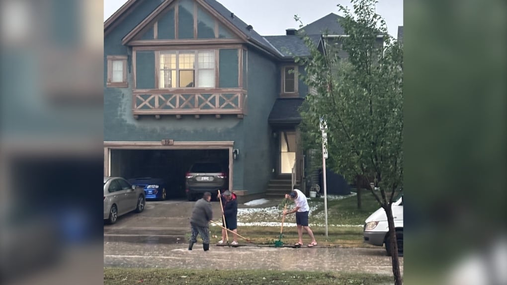Calgary storm causes widespread damage to homes, cars and airport