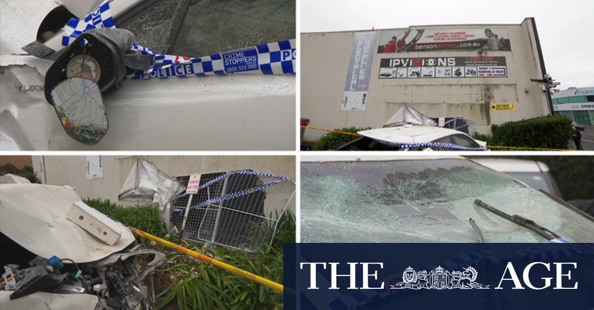 Car slams into Sydney shop