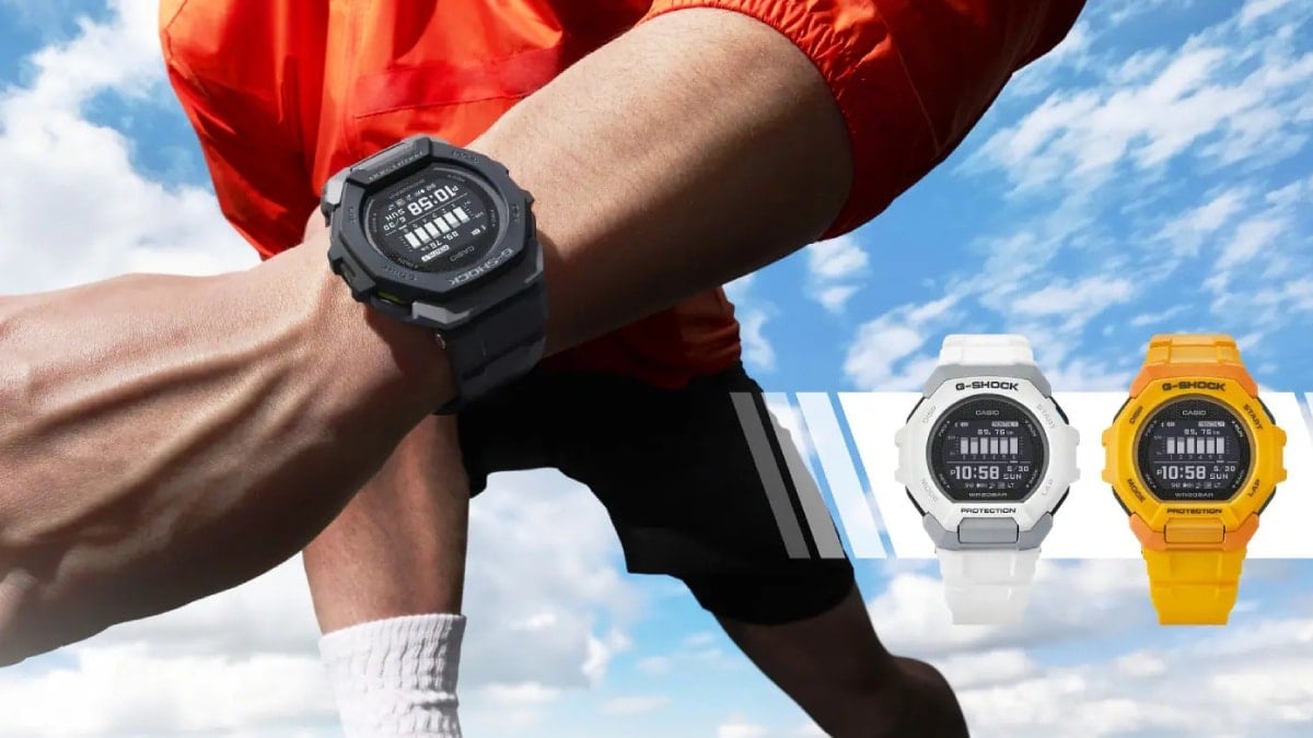 Casio G-Shock GBD-300 Smartwatch With Slimmer Design, Water Resistance Unveiled