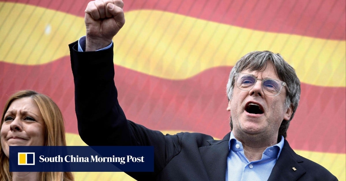 Catalan separatist Carles Puigdemont leaves Spain after avoiding arrest, ally says