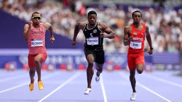 De Grasse advances to Olympic men's 100m semis, fellow Canadian Brown DQ'd