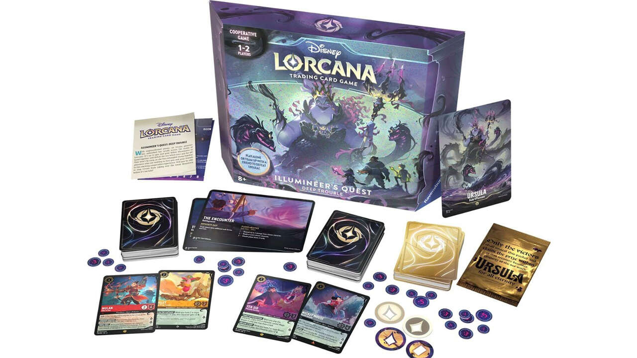 Disney Lorcana TCG Is Steeply Discounted This Weekend, Including The Co-Op Card Game