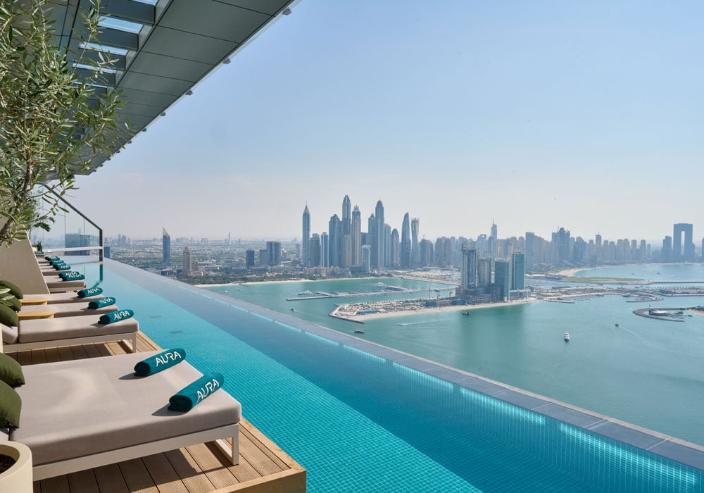 Dive into AURA SKYPOOL