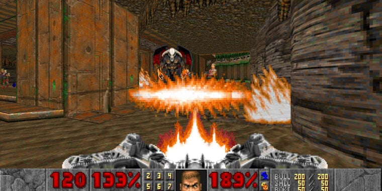 Doom + Doom II is a great excuse to jump back into Hell, for free or for $10