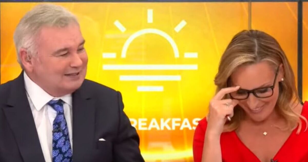 Eamonn Holmes cheekily claims he's 'adored by women' as he compares himself to Greek god