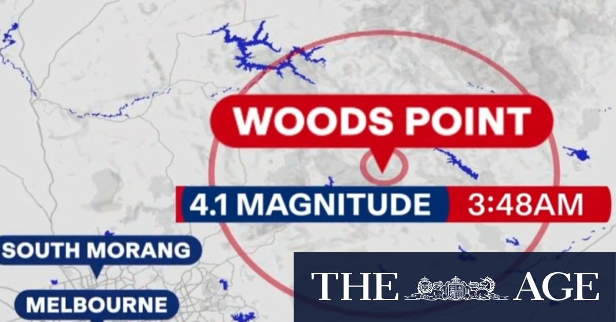 Earthquake rocks regional Victoria, warning of minor damage