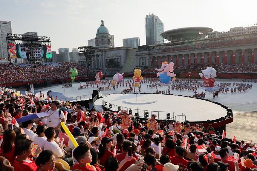Enhanced security around the Padang for National Day Parade