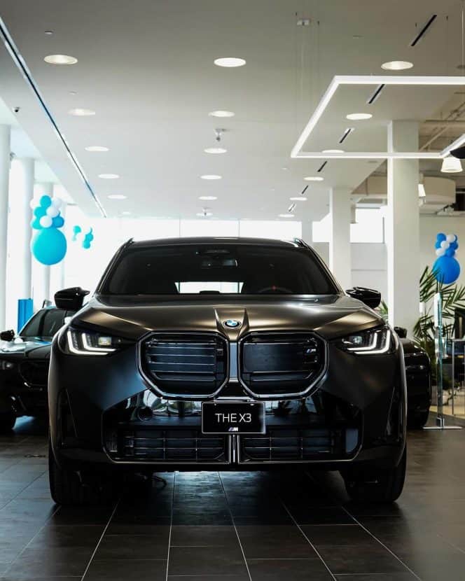 First Look at the 2025 BMW X3 M50 in Frozen Deep Grey Metallic