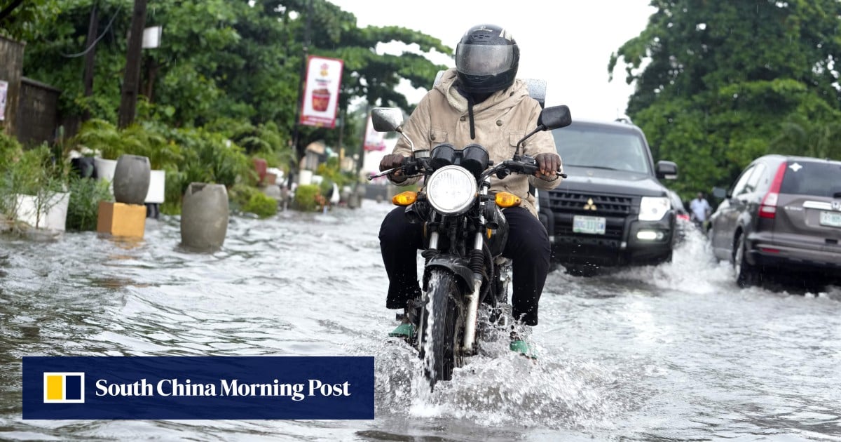 Floods in Nigeria kill hundreds and wash away farmland, as millions face famine