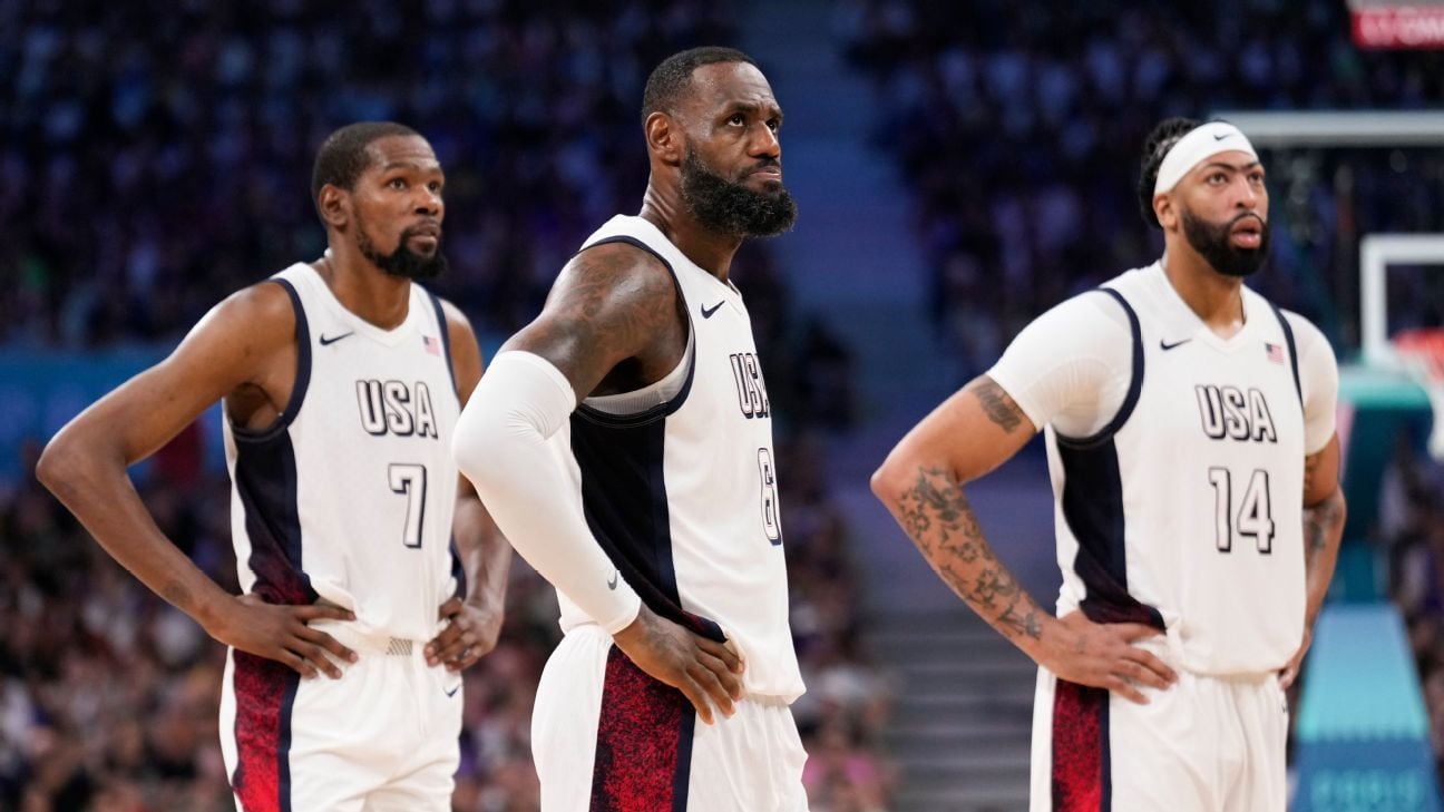 Follow live: Team USA leads by 8 at half-time of gold medal game