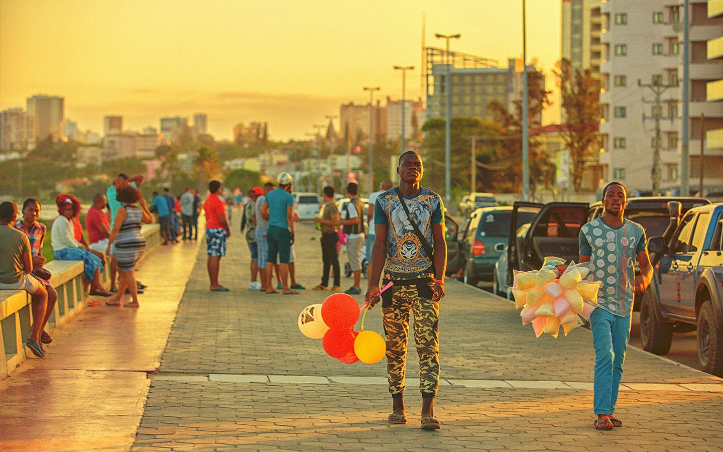 Foreign visitors have started returning to Mozambique