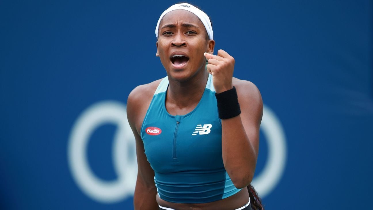 Gauff rolls past Wang in Toronto, Keys withdraws