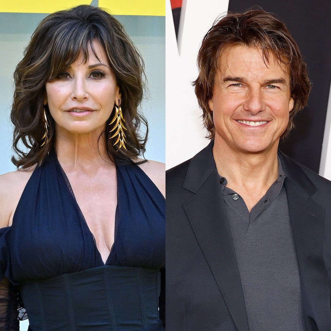  Gina Gershon Almost Broke Tom Cruise's Nose Filming Cocktail Sex Scene 