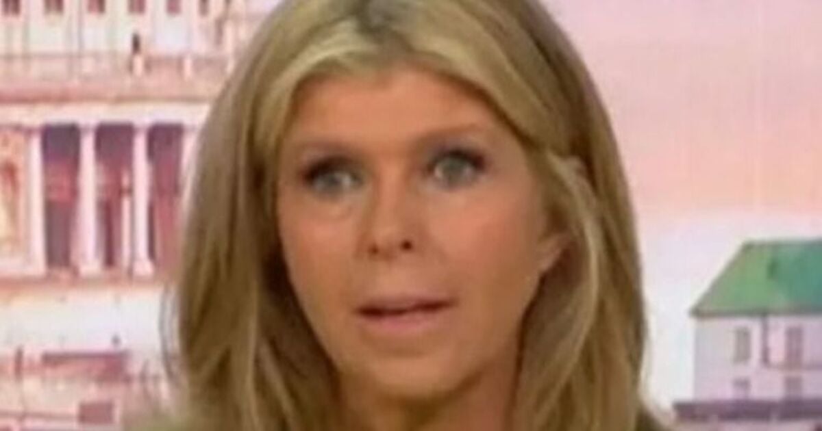 GMB's Kate Garraway left red-faced as she's corrected by guest mid-interview