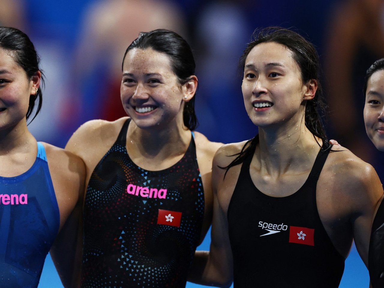 HK relay swimmers happy despite dropping out