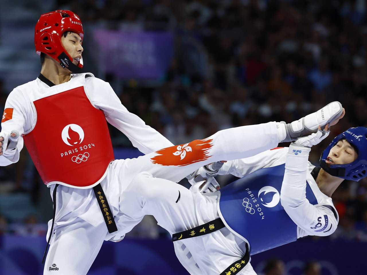 HK's Lo Wai-fung misses out in Taekwondo repechage