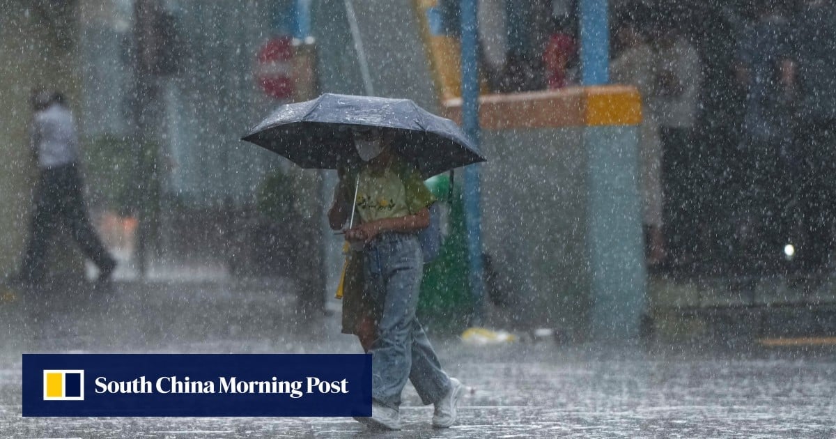 Hong Kong hit with heavy rains, thunderstorms after days of sunny skies