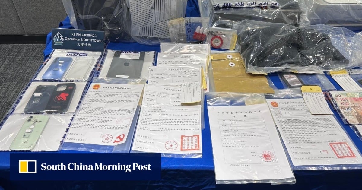 Hong Kong police cut off 2 alleged phone fraud syndicates said to have scammed HK$26.5 million
