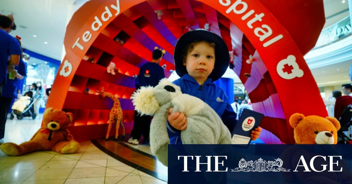 Hospital gives help fur what a sick teddy has to bear