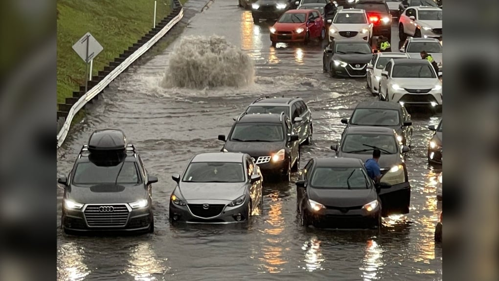 Hundreds of thousands of customers lose power in Quebec as heavy rain hammers province