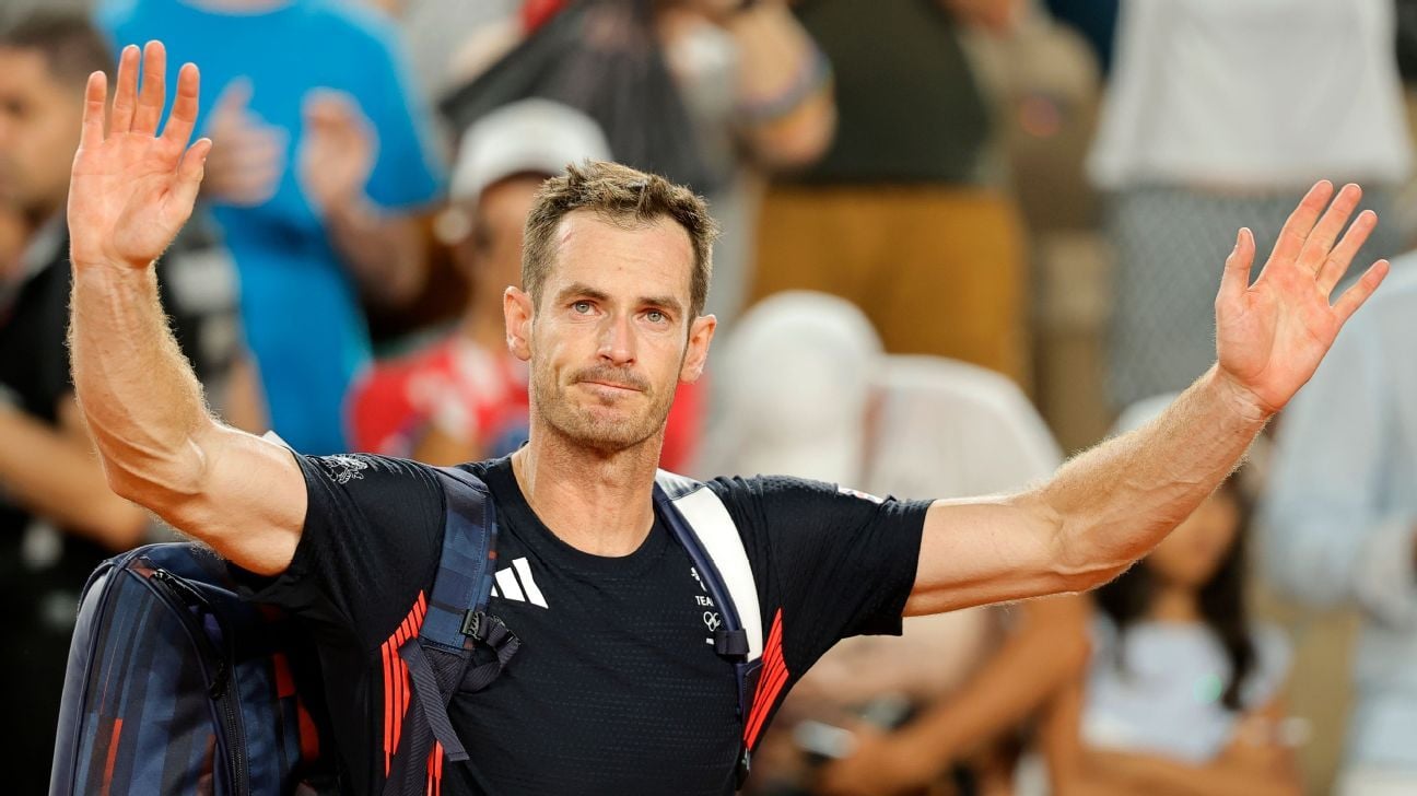 'I was ready for it:' Perfect time to say goodbye for Andy Murray