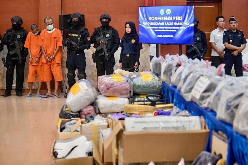 Indonesian police uncover marijuana network using bed linen, cat toys