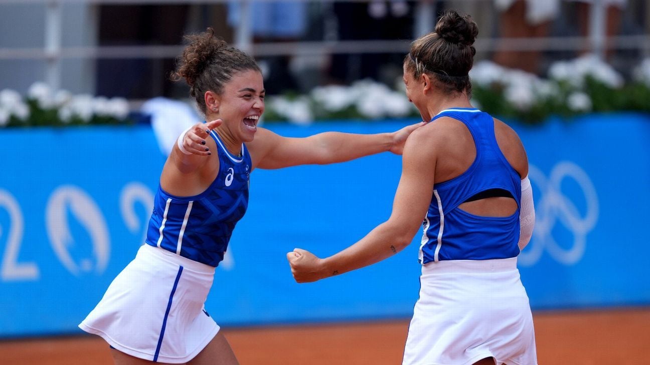 Italians win doubles; silver to AIN via Russians