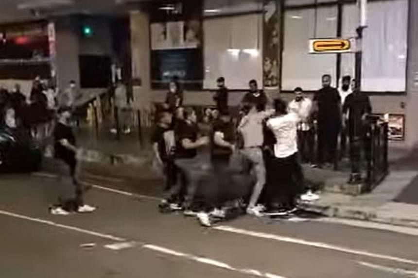 Jail for 5 men over Orchard Road riot that was captured on viral videos in 2022