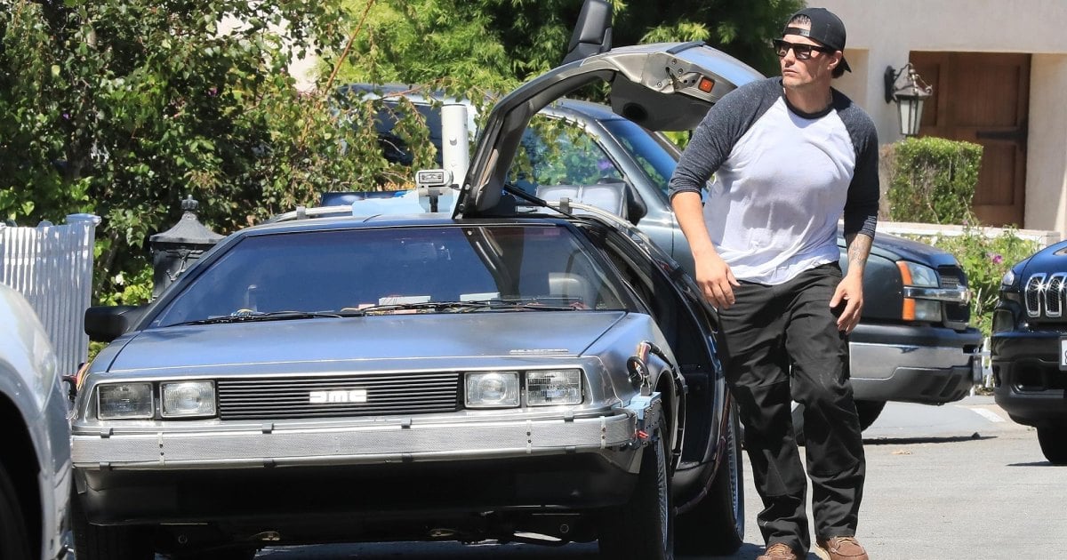 Joshua Hall Drives a DeLorean: 'I Am the Biggest Back to the Future Fan'