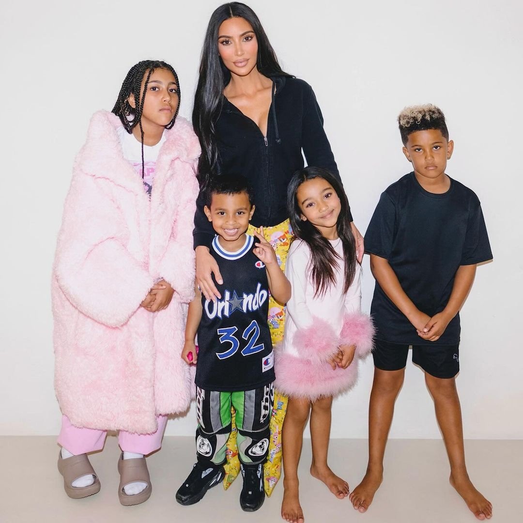  Kim Kardashian Says Her Four Kids Try to Set Her Up on Dates 