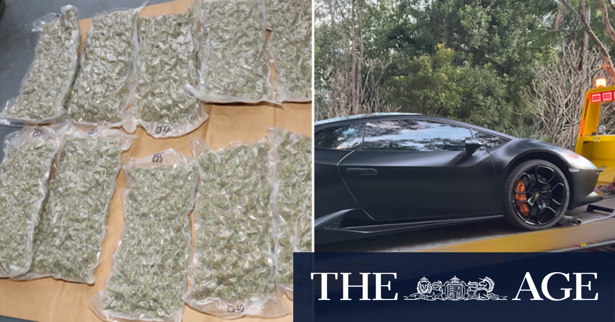 Lamborghini Huracan, cash, jewellery seized in alleged drug bust across Queensland