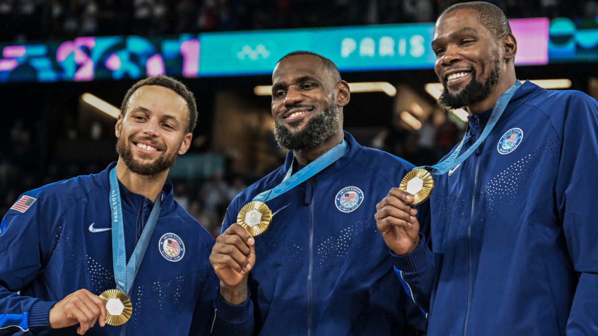  LeBron James, Stephen Curry unlikely to play in 2028 Olympics; Kevin Durant says 'we'll see' 