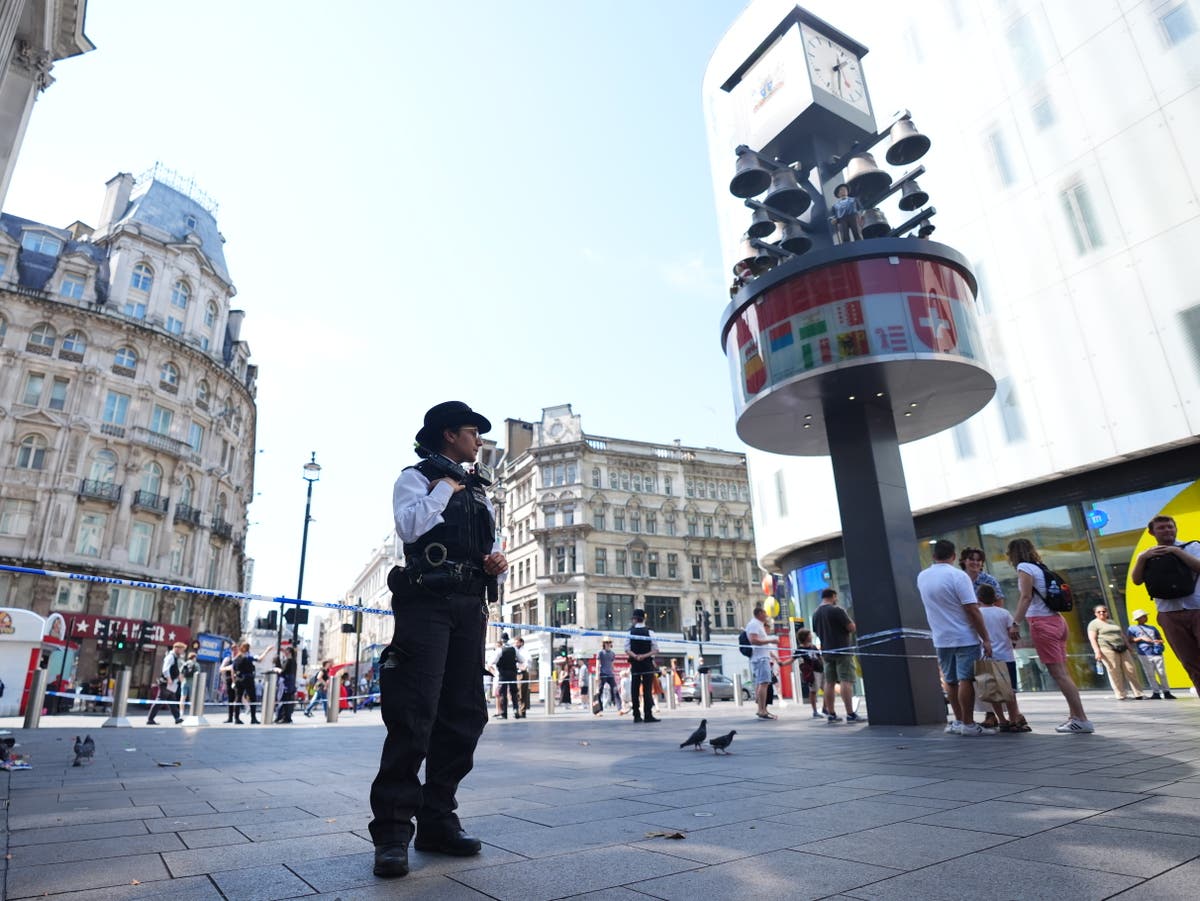 Leicester Square stabbing: Girl, 11, and woman, 34, knifed in centre of London's West End 