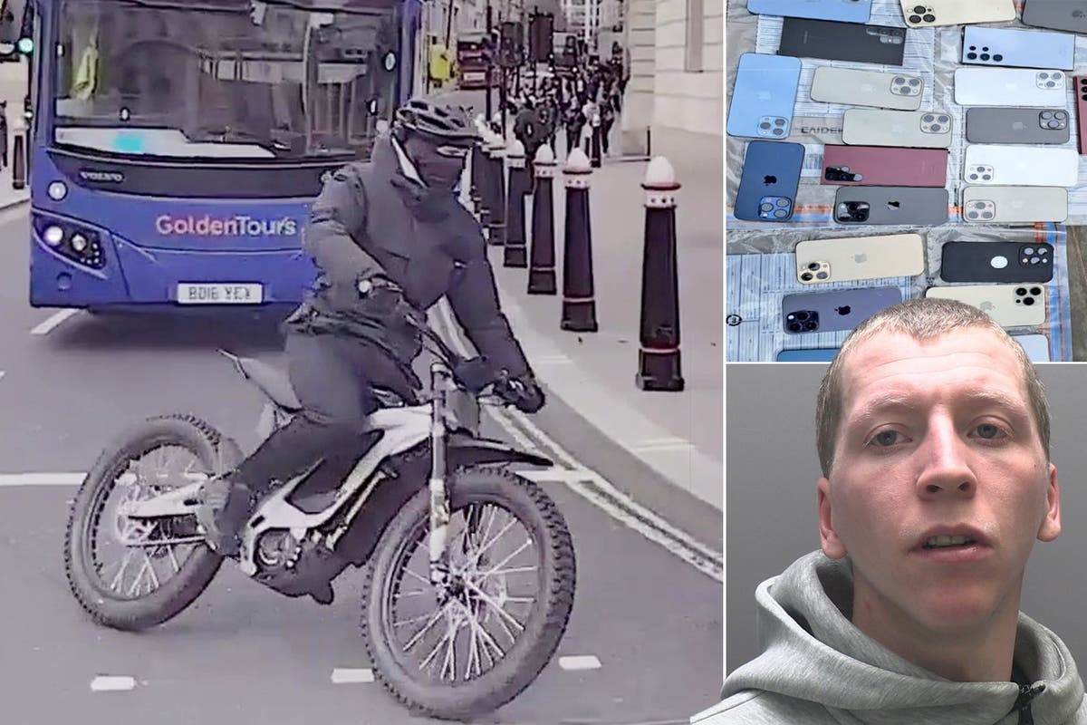 London phone thief who stole 24 mobiles in single morning jailed for two years