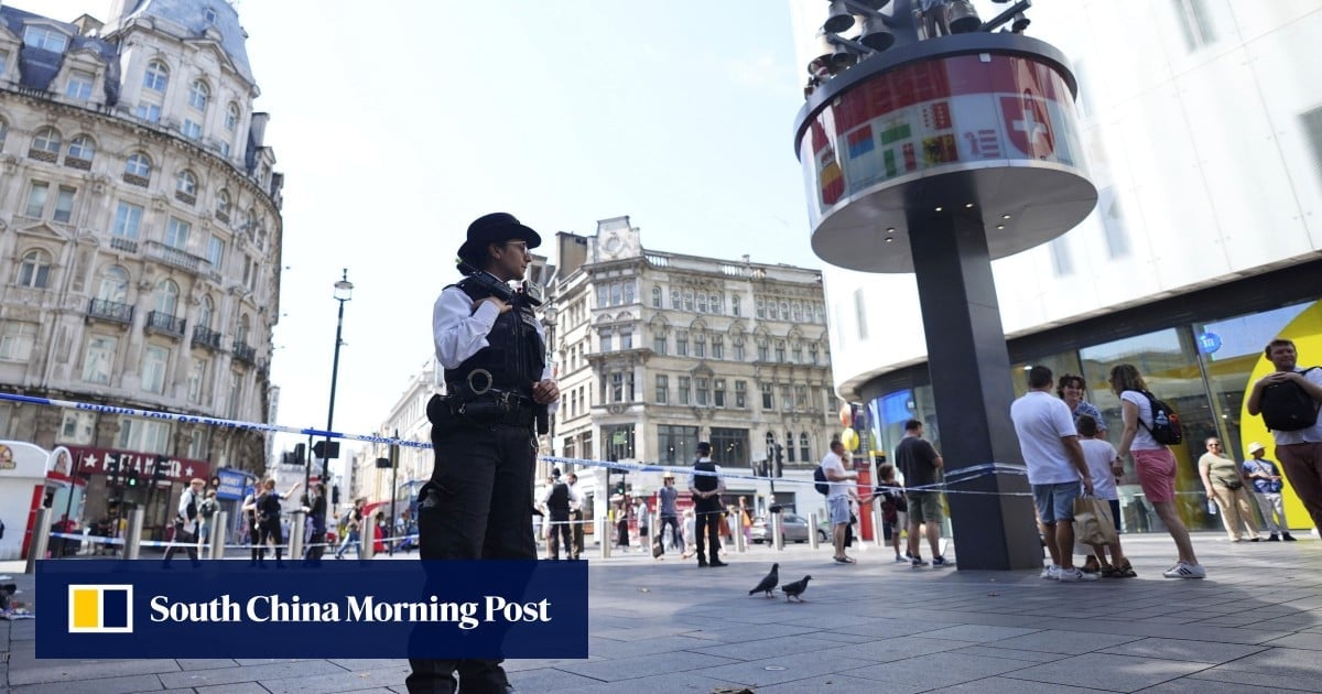 London police arrest man after child and adult were stabbed in busy Leicester square