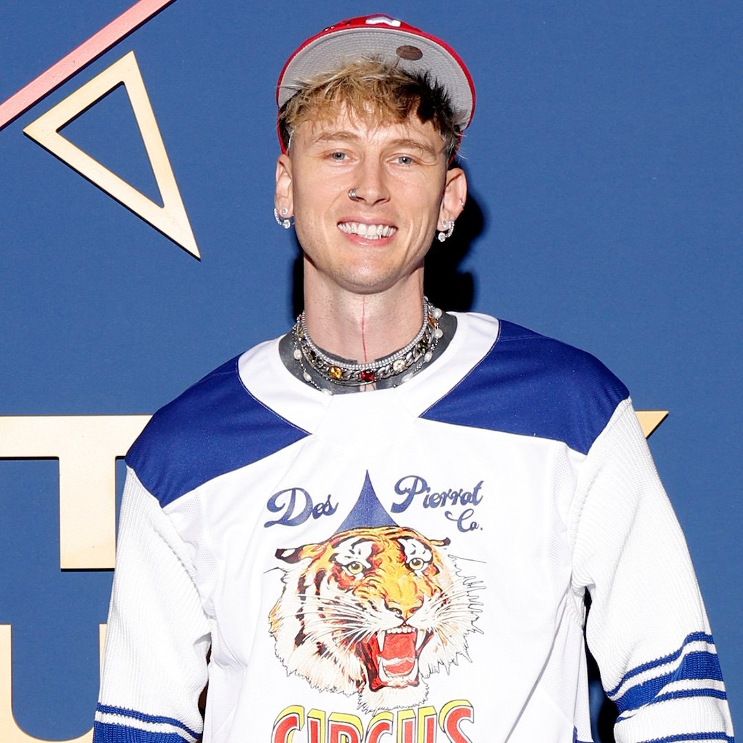  Machine Gun Kelly Shares He's One Year Sober After Going to Rehab 