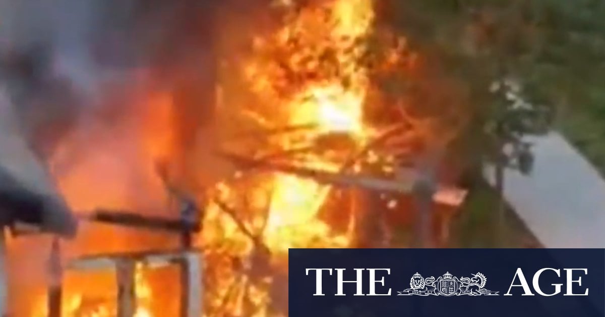 Man dies after Sydney house fire which police allege was deliberately lit